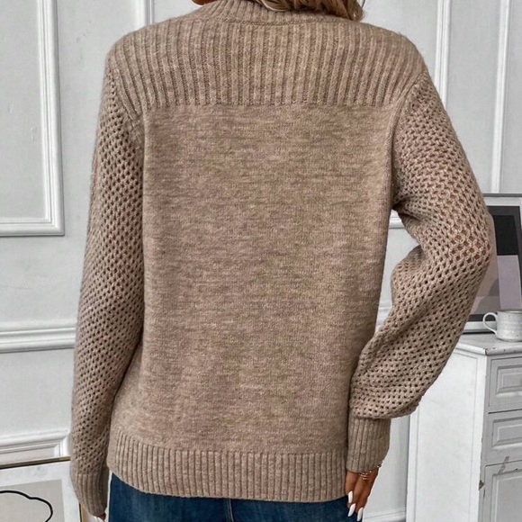 New long  sleeve knit  sweater - Picture 5 of 6